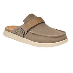 Sanuk Men's Happy Hour Lite Slip on Shoes, NWT Size 11 Taupe